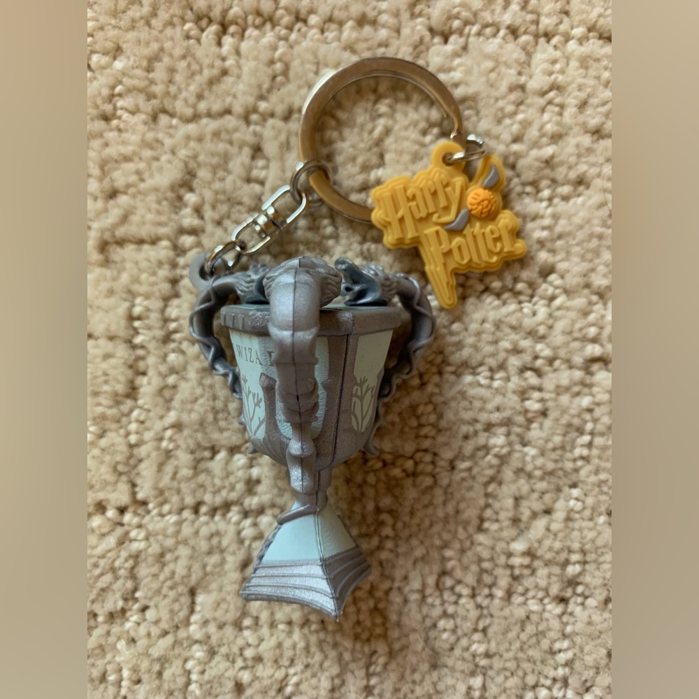 Squishy Triwizard Cup Keychain